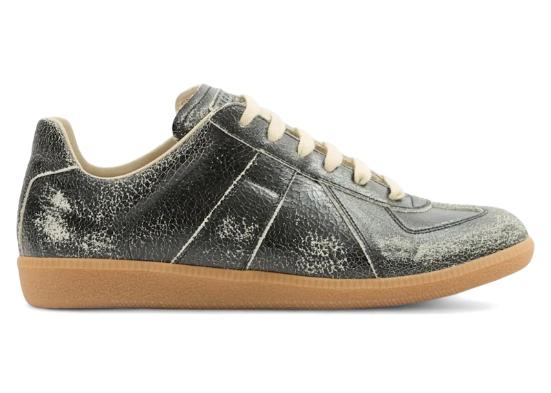 Maison Margiela Replica Black White Distressed Men's