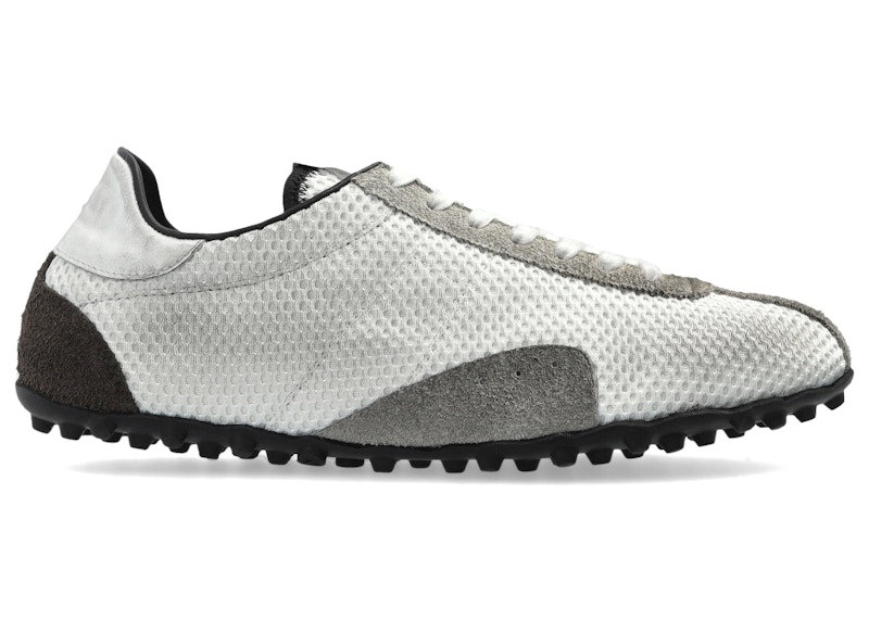 Men's Maison Margiela Sprinters Low Sneakers in White/Grey