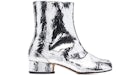 Maison Margiela Tabi Ankle Boot Cracked Metallic Silver (Women's)