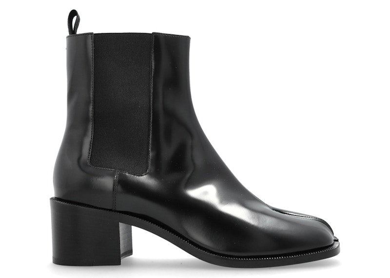 Pre-owned Maison Margiela Tabi City Chelsea H55 Boot (women's) Sneakers In Black