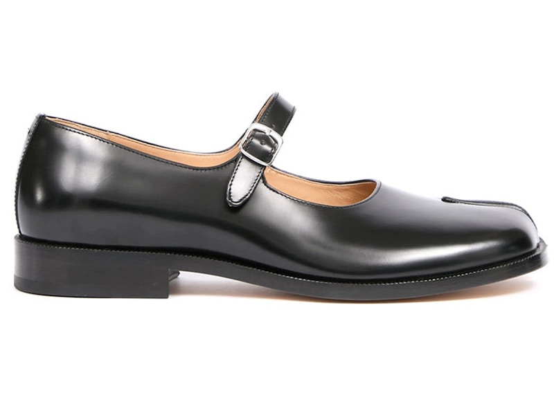 Men's Maison Margiela Tabi City Mary Jane Loafer Sneakers in Black