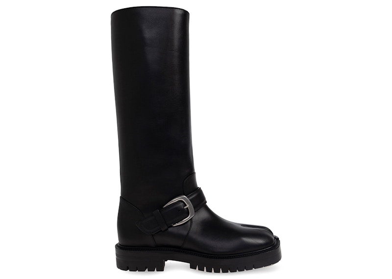 Maison Margiela Tabi County Knee Boot (Women's) Sneakers in Black
