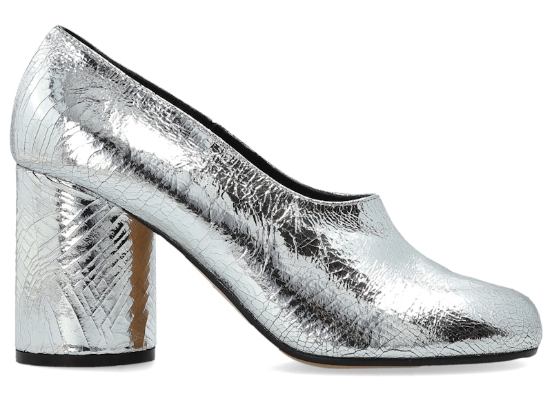 Maison Margiela Tabi Décolleté Pump Broken Mirror (Women's) Sneakers in Silver