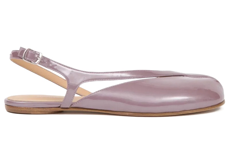 Maison Margiela Tabi Flat Slingback Sandal (Women's) Sneakers in Dusty Pink