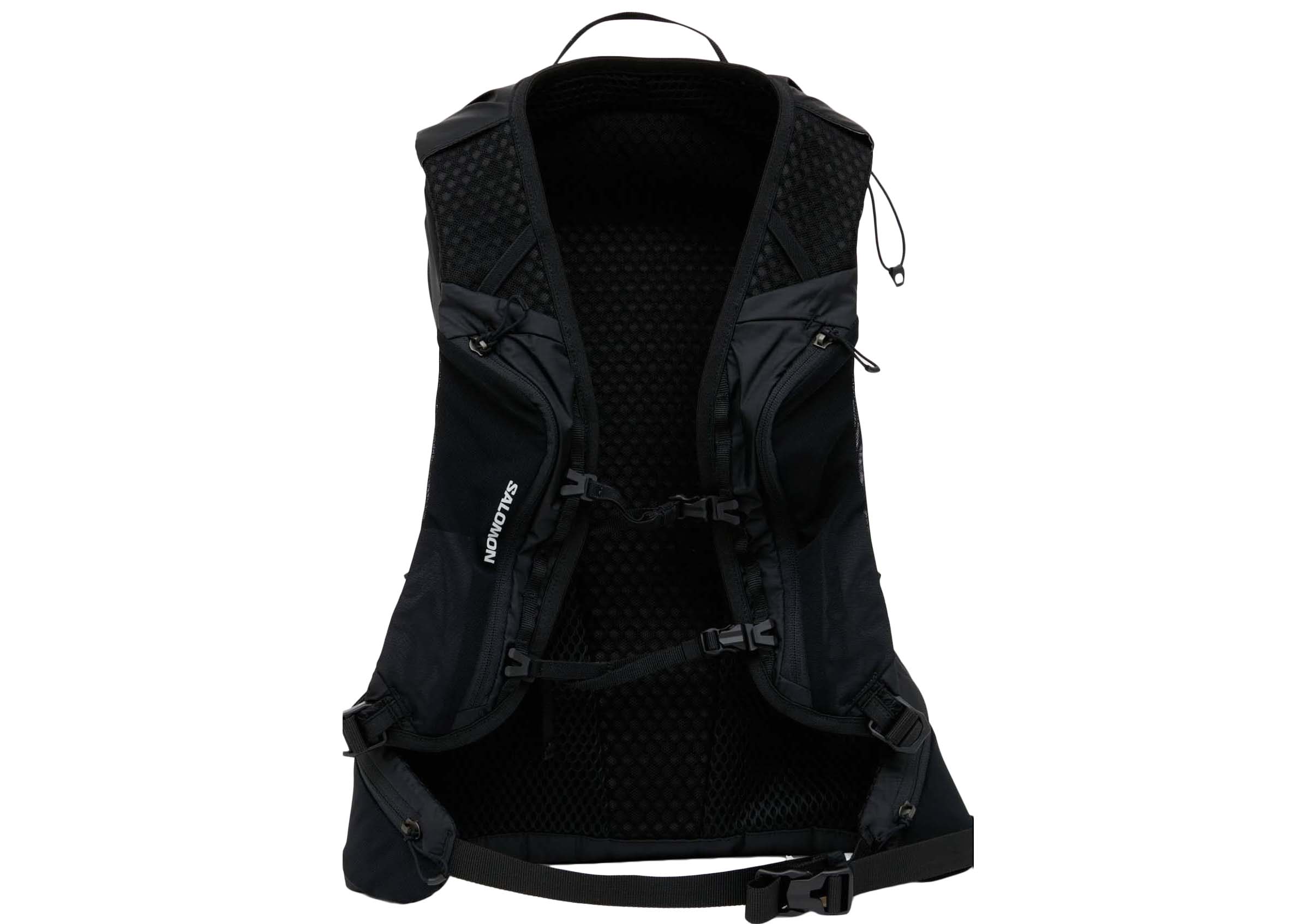 Maison Margiela x Salomon XT 15 MM6 Backpack Black in Leather - JP