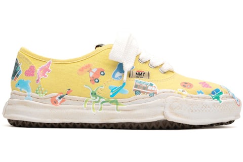 Maison Mihara Yasuhiro Baker OG Sole Canvas Low Printed Sticker