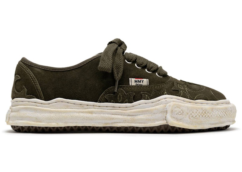 Maison Mihara Yasuhiro Baker OG Sole Western Detail Suede Low