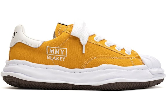 Maison Mihara Yasuhiro Blakey OG Sole Canvas Low Yellow