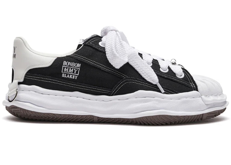 Pre-owned Miharayasuhiro Men's Maison Mihara Yasuhiro Blakey Og Sole Low Bonbom Sneakers In Black