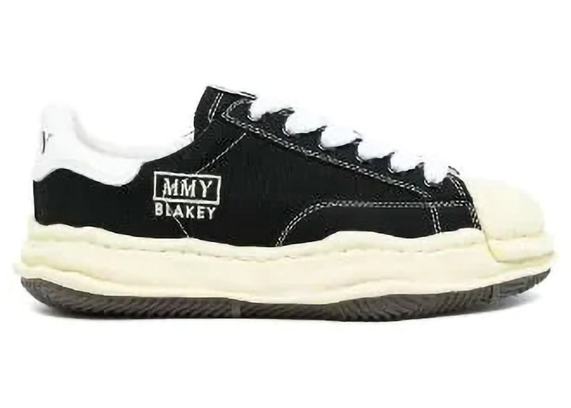 Maison Mihara Yasuhiro Blakey OG Sole Vintage Canvas Low Black Men's -  A09FW732-BLK - US