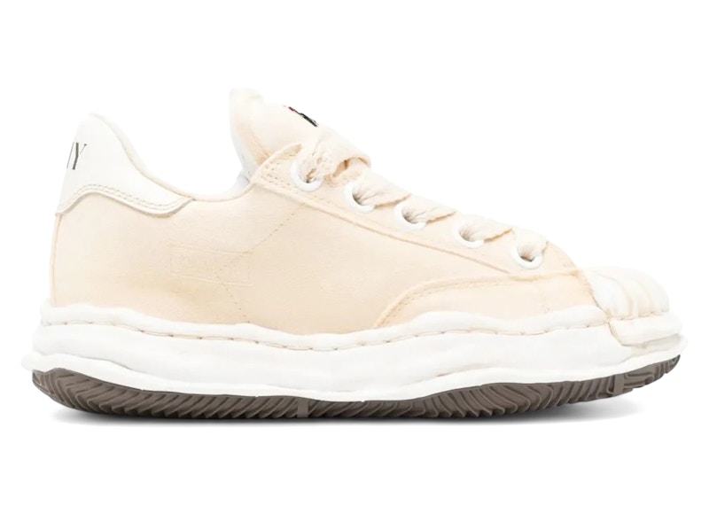 Maison MIHARA YASUHIRO BLAKEY DYED LOW ホワイト 国内発送 Maison MIHARA YASUHIRO/メゾン ミハラヤスヒロ】