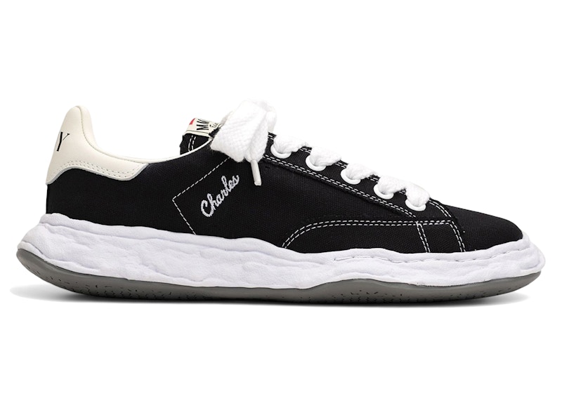 Maison Mihara Yasuhiro Charles OG Sole Canvas Low Black