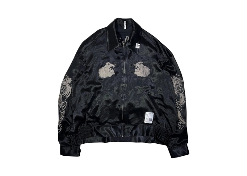 ジャケット・アウター Maison MIHARAYASUHIRO COLLARED SOUVENIR Maison Mihara Yasuhiro Collared Souvenir Jacket Black Men's - FW25