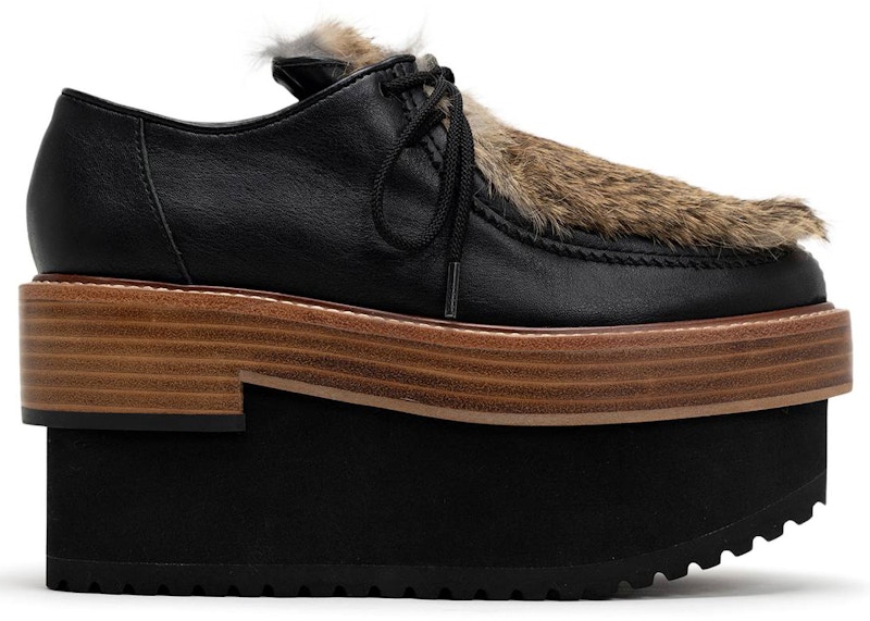 Maison Mihara Yasuhiro Double Sole Moca Shoes Black - B15FW713-BLK  