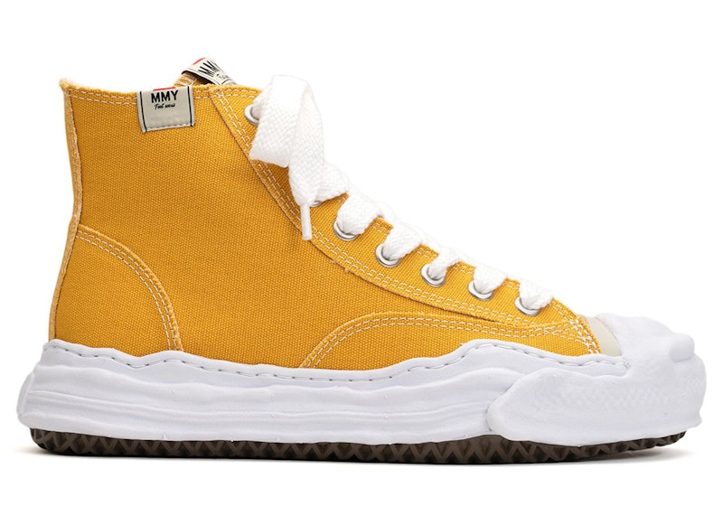 Maison Mihara Yasuhiro Hank OG Sole Canvas High Yellow メンズ