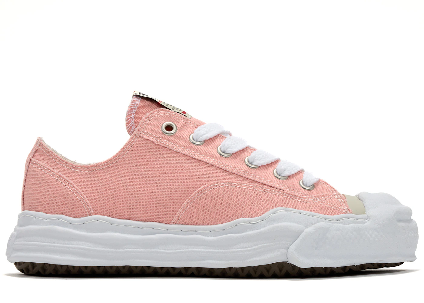 Maison Mihara Yasuhiro Hank OG Sole Canvas Low Pink Men's