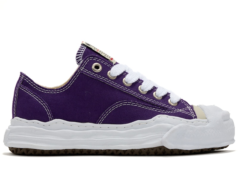 Maison Mihara Yasuhiro Hank OG Sole Canvas Low Purple Men's