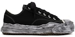 Maison Mihara Yasuhiro Hank OG Sole Garment Dyed Canvas Low Black White