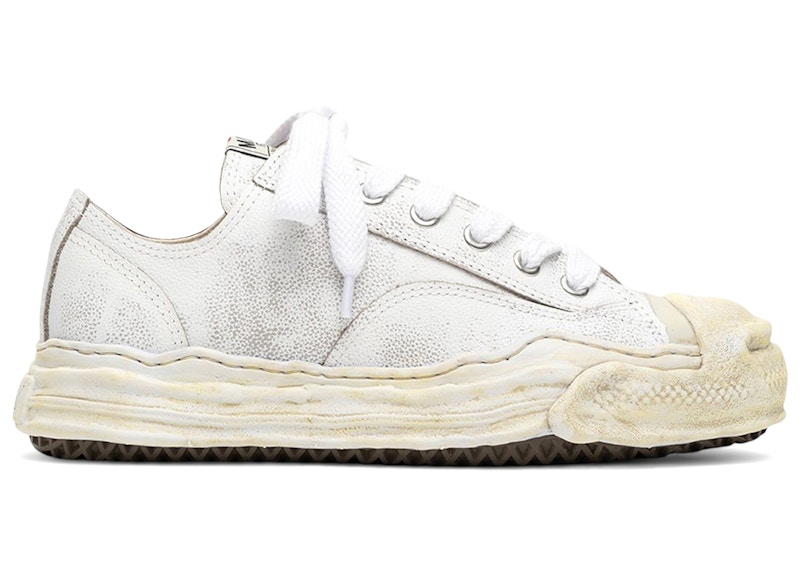 Maison Mihara Yasuhiro Hank OG Sole Shrink Leather Low White Men's ...