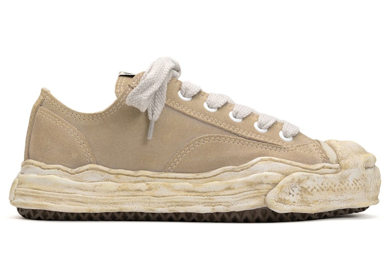 スニーカー MAISON MIHARA YASUHIRO Men Sneakers HA12FW719BROWN Beige Buy Maison Mihara Yasuhiro men beige wayne canvas sneakers