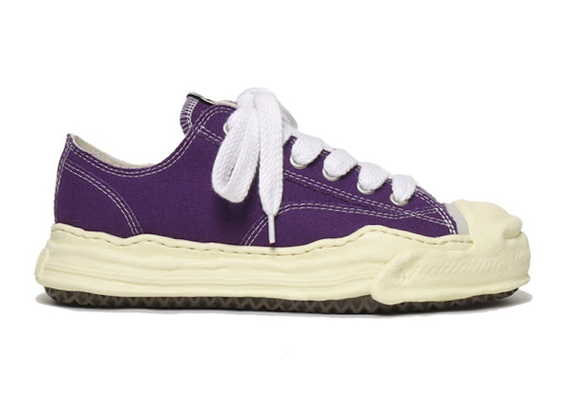 Pre-owned Miharayasuhiro Men's Maison Mihara Yasuhiro Hank Og Sole Vl Sneakers In Purple Vintage