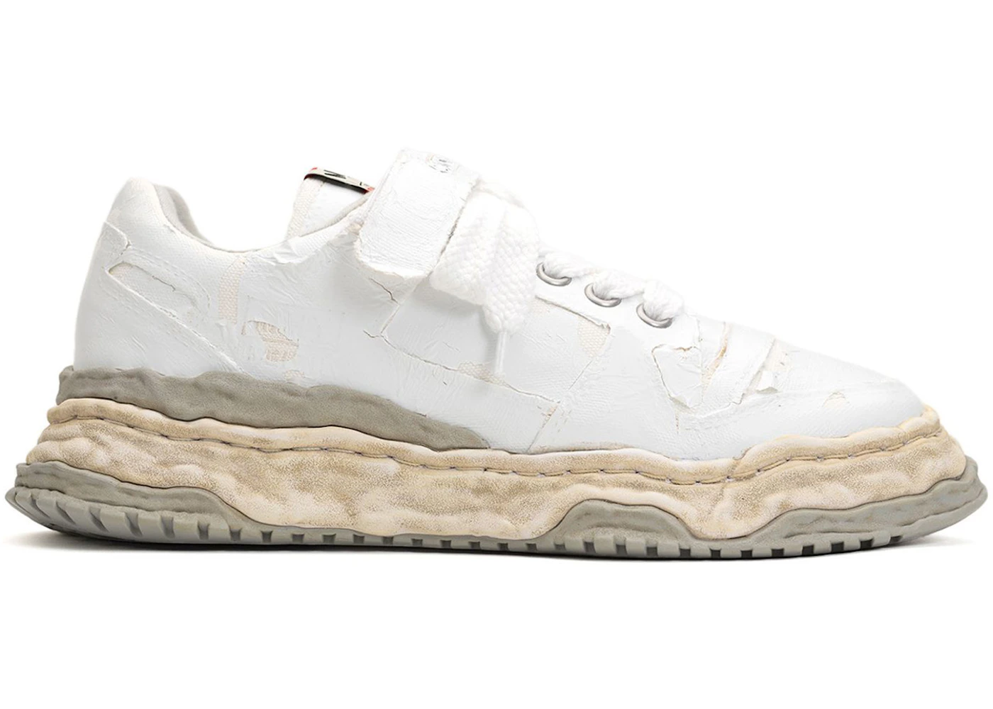 Maison Mihara Yasuhiro Keith OG Sole Film Attached Canvas Low White Men ...