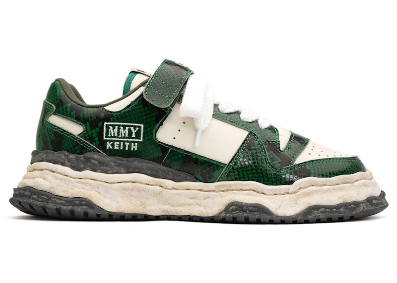 Maison Mihara Yasuhiro Keith OG Sole Leather Low Python