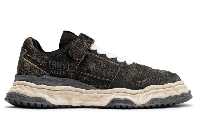 Maison Mihara Yasuhiro Keith OG Sole Suede Low Black White Men's