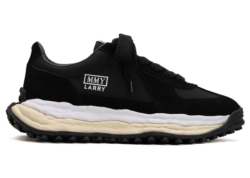 Maison Mihara Yasuhiro Larry OG Sole Mix Material Low Black White 