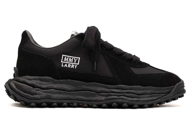 Maison Mihara Yasuhiro Larry OG Sole Mix Material Low Black