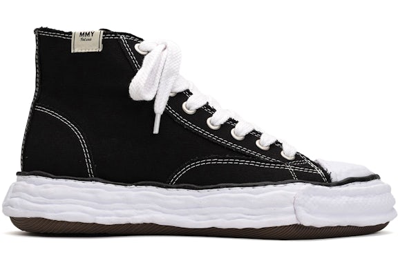 Maison Mihara Yasuhiro Peterson 23 OG Sole Canvas High Black White
