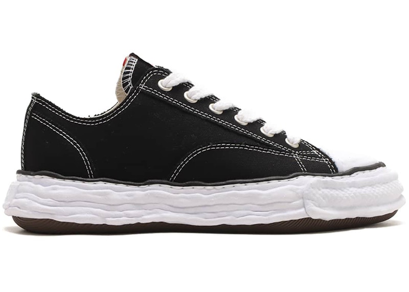 Maison Mihara Yasuhiro Peterson 23 OG Sole Canvas Low Black White ...