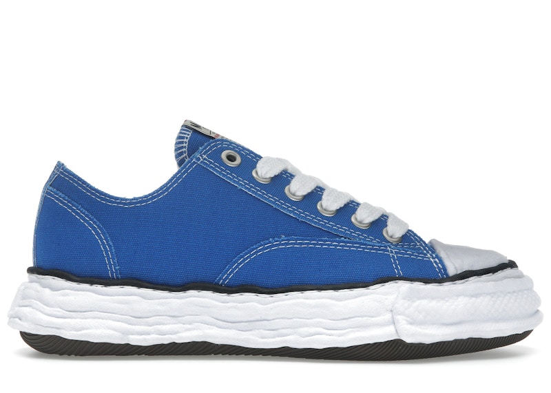 Pre-owned Miharayasuhiro Men's Maison Mihara Yasuhiro Peterson 23 Og Sole Canvas Low Sneakers In Cl Blue