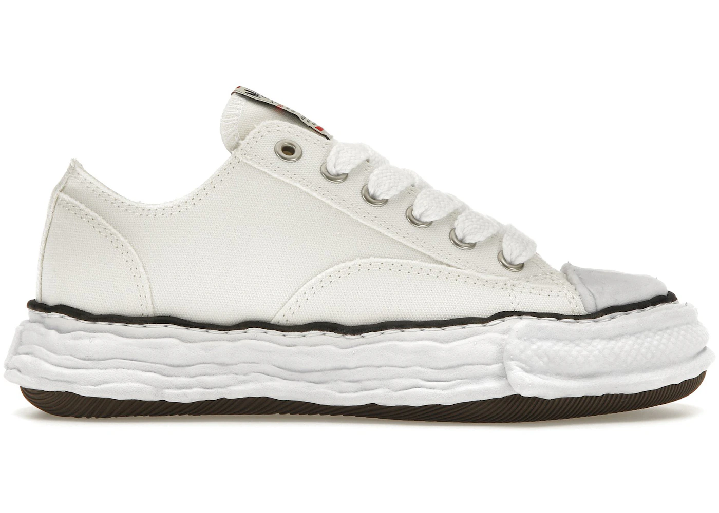 Maison Mihara Yasuhiro Peterson 23 OG Sole Canvas Low White Men's