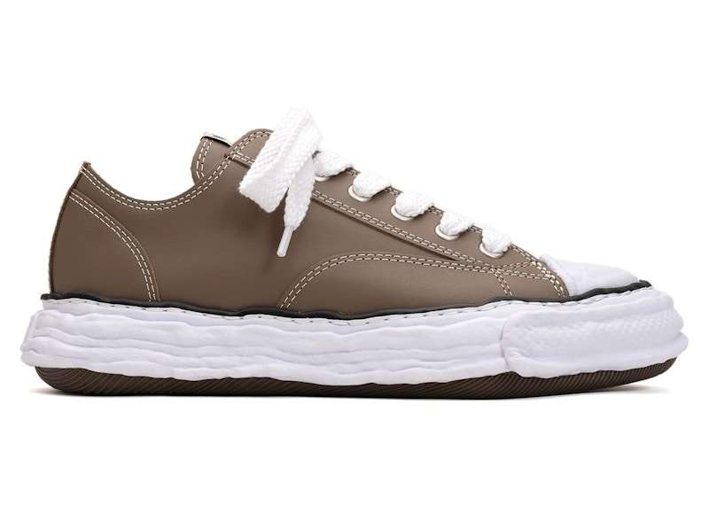 Maison Mihara Yasuhiro Peterson 23 OG Sole Leather Low Brown