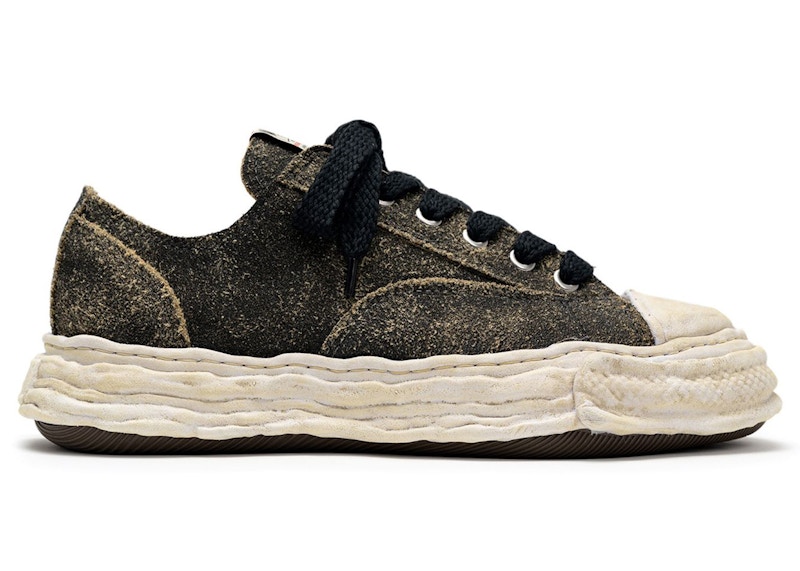 Maison Mihara Yasuhiro Peterson 23 OG Sole Vintage Suede Low Black