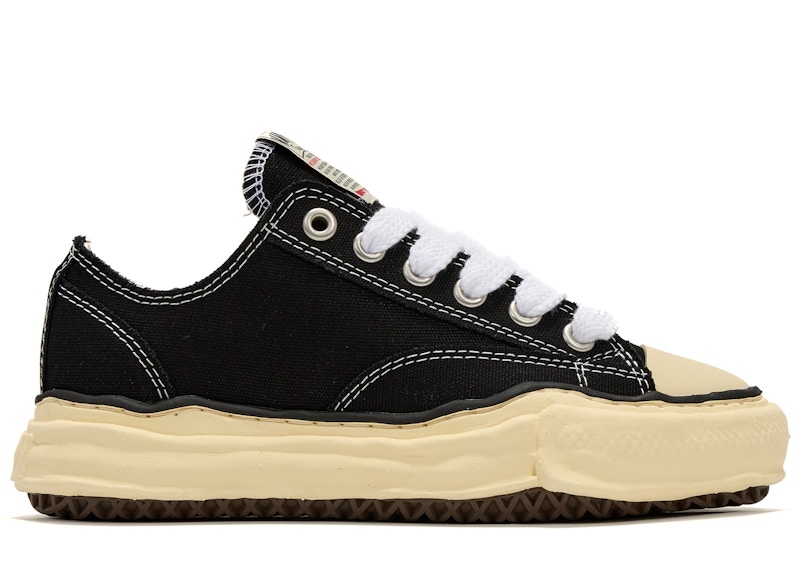 Maison Mihara Yasuhiro Peterson OG Sole Canvas Low Black