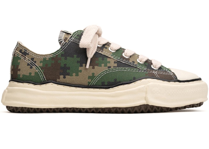 MIHARA YASUHIRO X Peace and After PETERSON OG スニーカー Maison MIHARA YASUHIRO x Peace And After Puzzle Camo