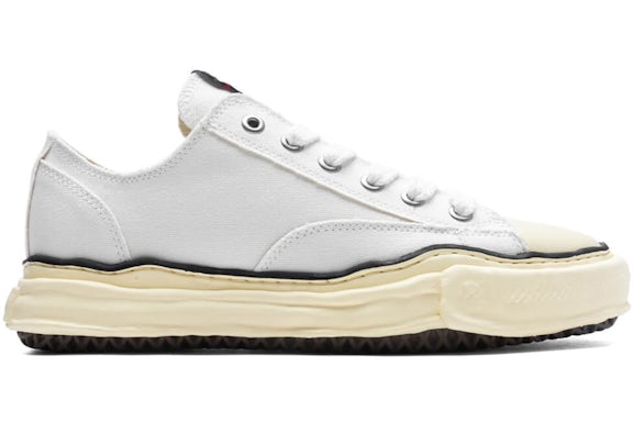 Maison Mihara Yasuhiro Peterson OG Sole Canvas niedrig weiß