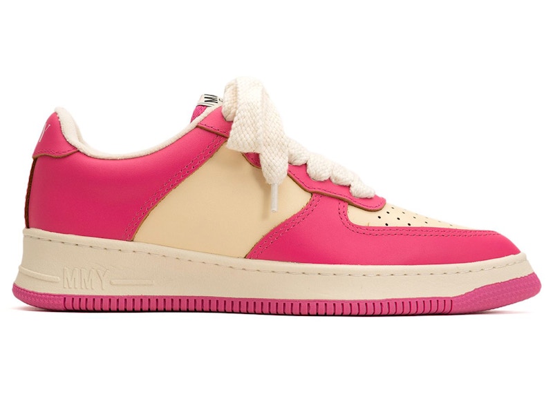 Maison Mihara Yasuhiro Rosy OG Sole Vintage Leather Low Pink White