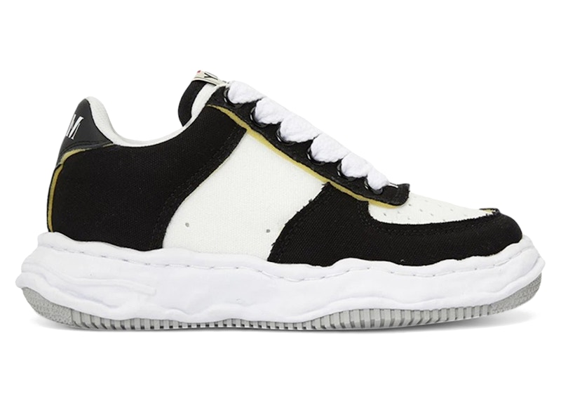 Maison Mihara Yasuhiro Wayne OG Sole Canvas Low Black White
