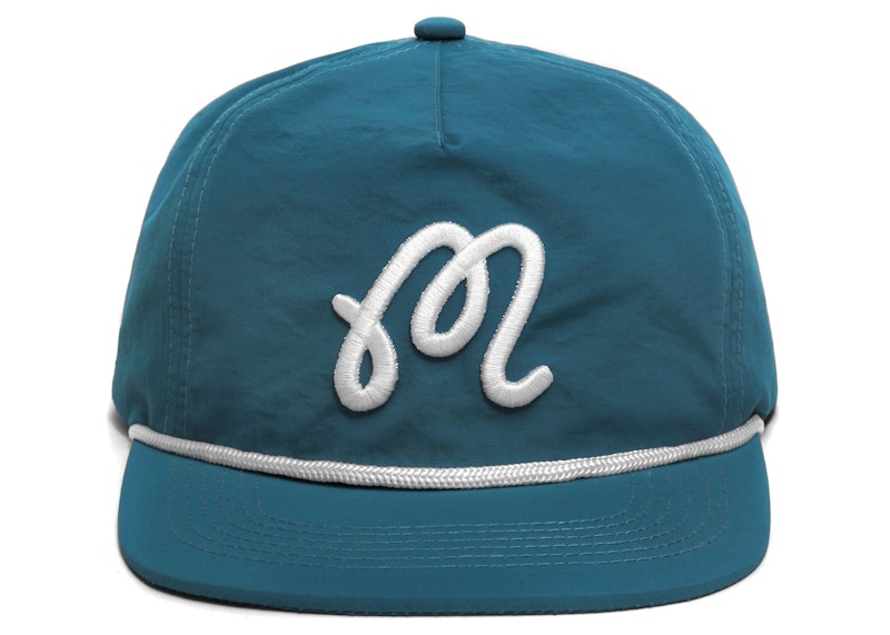 Malbon Golf M Script Rope Hat Aqua - SS21 - US