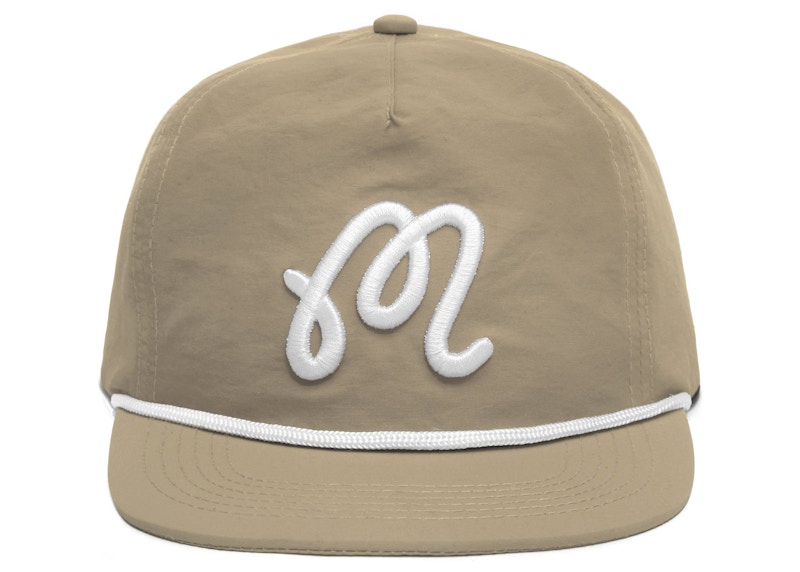 Malbon Golf M Script Rope Hat Khaki - SS21 - US