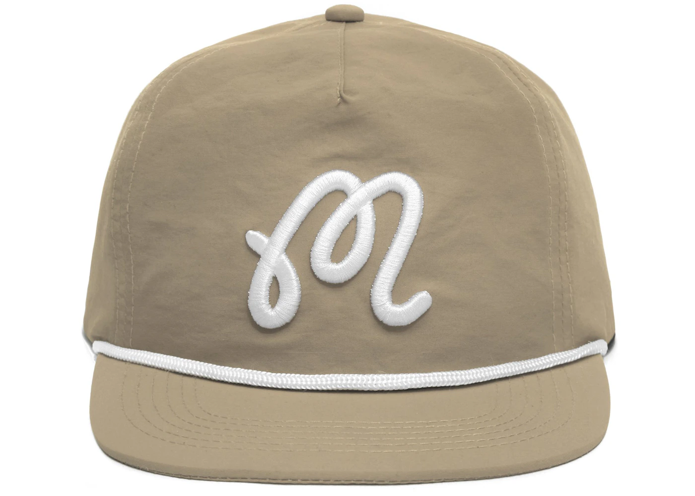 Malbon Golf M Script Rope Hat Khaki - SS21 - US
