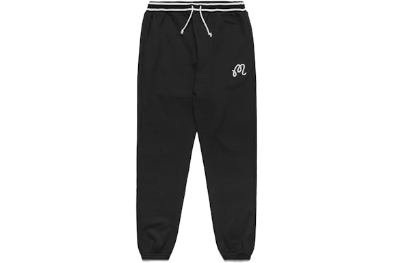 Malbon Golf M Script Sweatpants Black