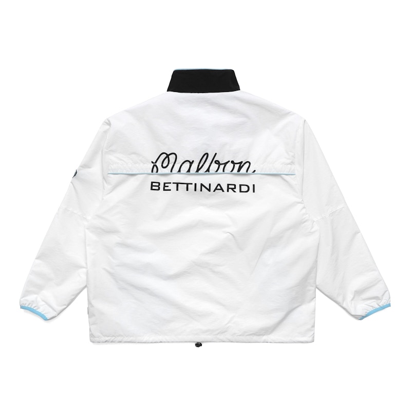 Malbon Golf x Bettinardi Fat Cat 1/4 Zip Jacket White Men's SS22 US