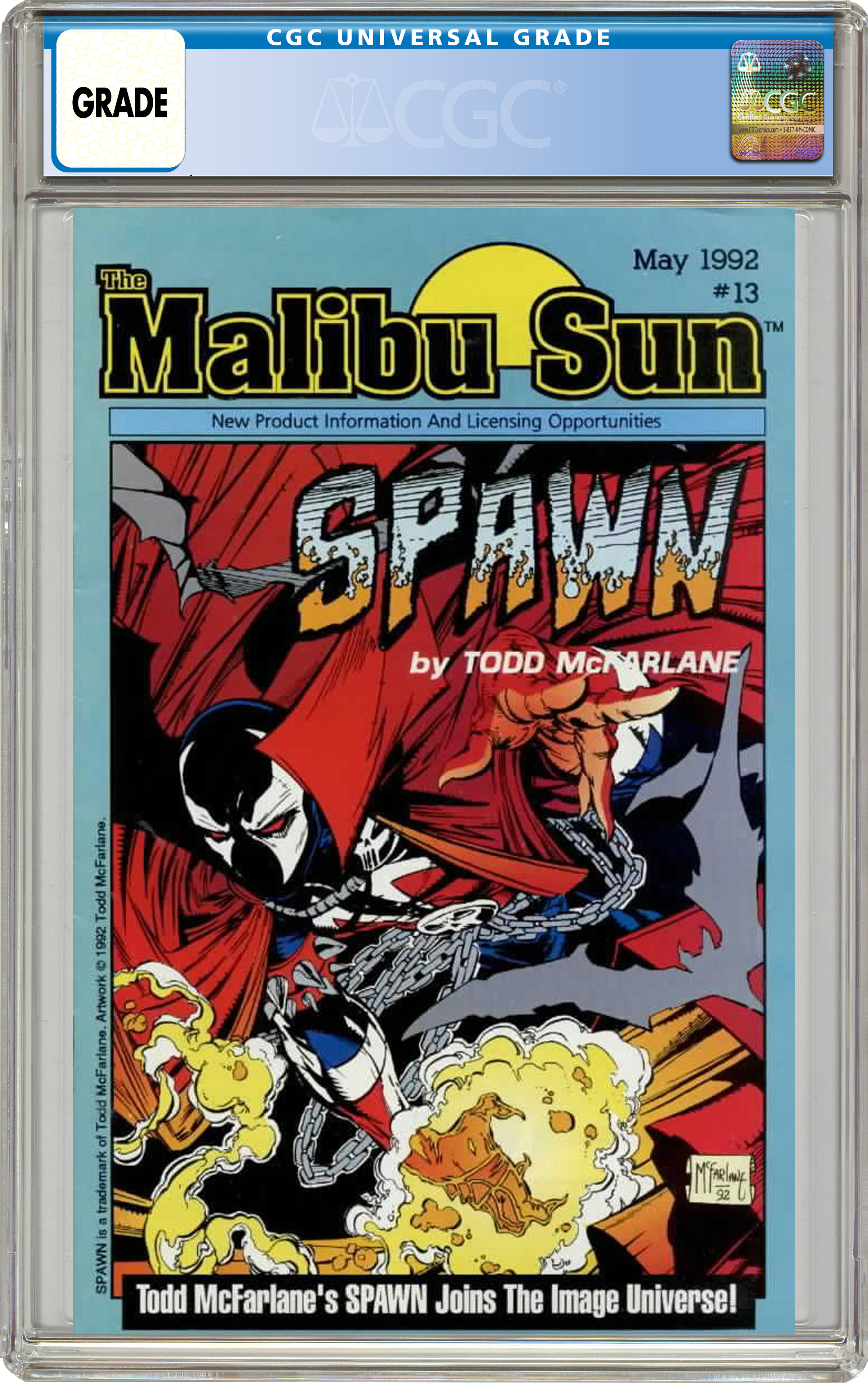 Malibu Malibu Sun (1991) #13 Comic Book CGC Graded - JP
