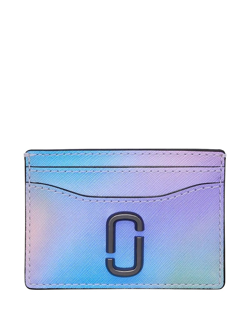 Marc Jacobs Airbrush Utility Snapshot Slg Kartenetui, mehrfarbig, blau