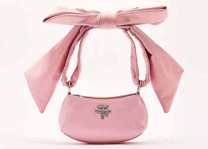 Marc Jacobs Heaven x Sandy Liang Bag Pink in Polyester with Silver ...