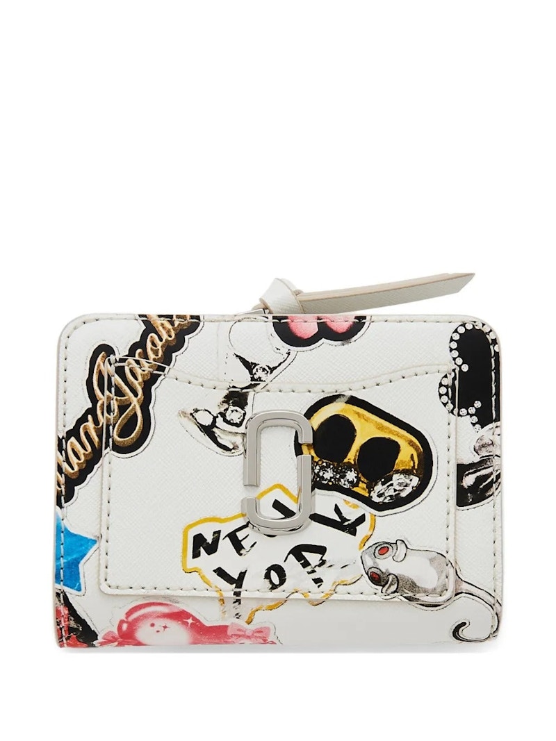 Portafoglio compatto Marc Jacobs Mini Nero